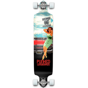 Yocaher Drop Down Longboard Complete - Route 66 Series - RTE-66 Yocaher Drop Down Longboard Complete - Route 66 Series - RTE-66