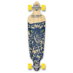 Yocaher Drop Through Longboard Complete - Spirit Animal OWL Yocaher Drop Through Longboard Complete - Spirit Animal OWL