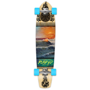 Yocaher Slimkick Longboard Complete - Wave Scene Yocaher Slimkick Longboard Complete - Wave Scene