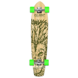Yocaher Slimkick Longboard Complete - Spirit Animal LION Yocaher Slimkick Longboard Complete - Spirit Animal LION