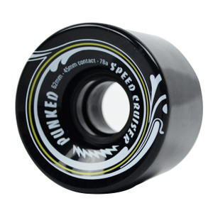 Speed Cruiser 62mm Longboard Wheels - Solid Black Speed Cruiser 62mm Longboard Wheels - Solid Black