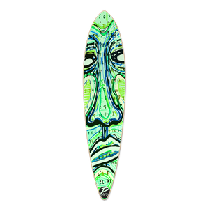 Yocaher Pintail Longboard Deck - Countdown Yocaher Pintail Longboard Deck - Countdown