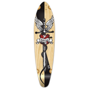Yocaher Kicktail Longboard Deck - Smite Yocaher Kicktail Longboard Deck - Smite