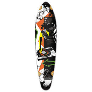 Yocaher Kicktail Longboard Deck - Mixitup Yocaher Kicktail Longboard Deck - Mixitup