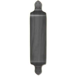 Yocaher Drop Down Longboard Deck - Stained Black Yocaher Drop Down Longboard Deck - Stained Black