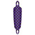 Yocaher Drop Through Longboard Deck - Checker Purple