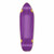 Yocaher Mini Cruiser Blank Deck - Stained Purple