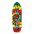 Yocaher Old School Longboard Complete - Tiedye Rasta