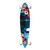Yocaher Pintail Longboard Complete - Tropical Night