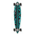 Yocaher Pintail Longboard Complete - Black Digital Wave