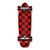 Yocaher Mini Cruiser Complete - Checker Red