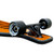 Yocaher Aluminum Drop Through longboard Complete  - Gold