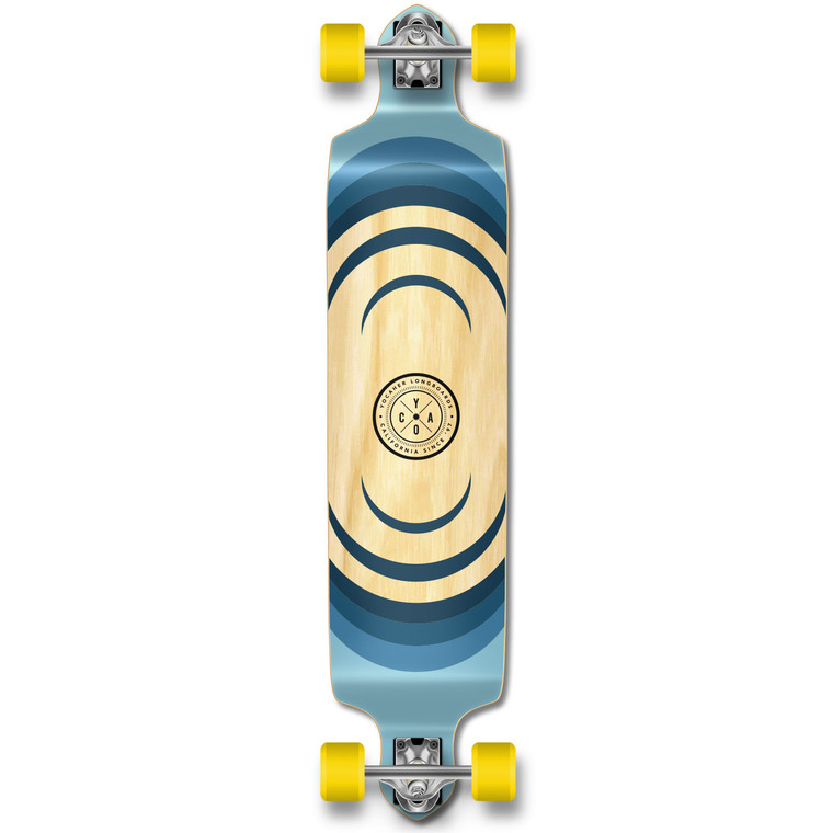 Yocaher Drop Down Longboard Complete - Earth Series - Ripple