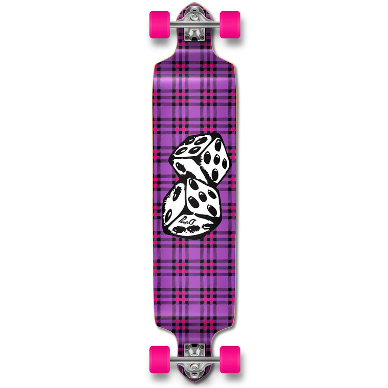 Yocaher Drop Down Longboard Complete - Dice