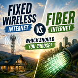 Fiber vs. Fixed Wireless Internet: Understanding the Pros and Cons