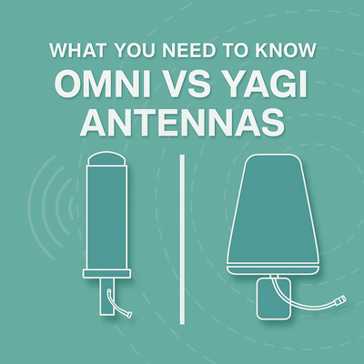 Omni-Directional vs. Yagi: Which Antenna Type Is Best for Improving Your Signal?