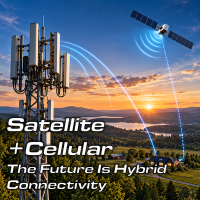 Satellite + Cellular: The Future Is Hybrid Connectivity