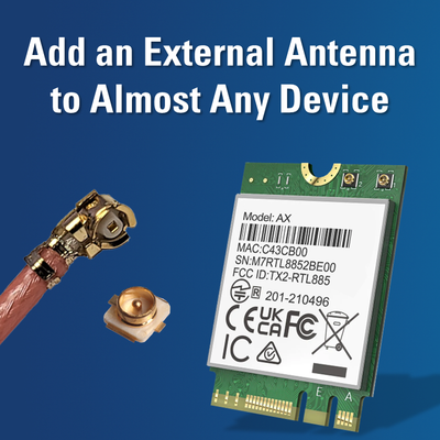 Can You Add an External Antenna to a Device with No Antenna Ports?