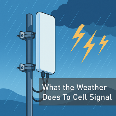 Rain, Snow, and RF, What the Environment Does to Cellular Signals