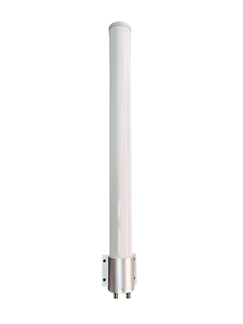 AntennaGear M39 - Omni Directional MIMO Cellular 4G LTE CBRS 5G NR - M2M IoT - Bracket Mount Antenna - 2 x N Female - Coax Cable Kit - U.FL