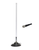 AntennaGear M1200 24" Omni Directional Cellular 4G LTE CBRS 5G NR Magnetic Mount Antenna w/15ft Coax Cable - SMA Male
