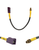 MDP2C | 2 Lead Panel Antenna | 2 x Cellular | N Female | Fakra - 10" Adapter Cable - SMA Female to FAKRA