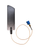 BV5G | Cellular Paddle Antenna | Velcro Mount | FAKRA - 18" RG316 Attached Cable