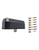 AntennaGear M970Q Low-Profile Series 7-Lead Mobility M2M IoT MIMO 4 x Cellular 4G LTE CBRS 5G / GPS GNSS / Multi Band MIMO 2 x WiFi 6 Bolt Mount Antenna w/15ft Coax Cables - QMA