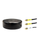 AntennaGear M470MM Low-Profile Series 3-Lead Mobility M2M IoT MIMO 2 x Cellular 4G LTE CBRS 5G NR / GPS GNSS Magnetic / Adhesive Mount Antenna w/15ft Coax Cables - MMCX