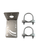 MDP4C | 4 Lead Panel Antenna | 4 x Cellular | N Female | QMA Male - Included L Bracket Mount