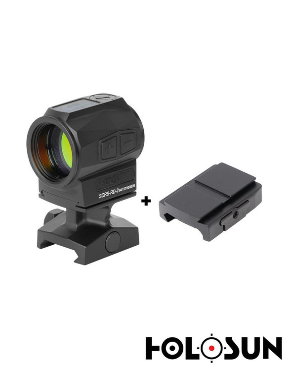  Holosun SCRS 2 MOA Red Dot + Low Mount 