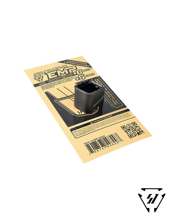 Strike Industries Extended Magazine Plate for GLOCK™ G17(9mm) / Glock 22(40cal) 