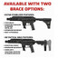 Extar EP9 6.5" 9mm, tactical firearm with adjustable brace options and integrated QD socket features.