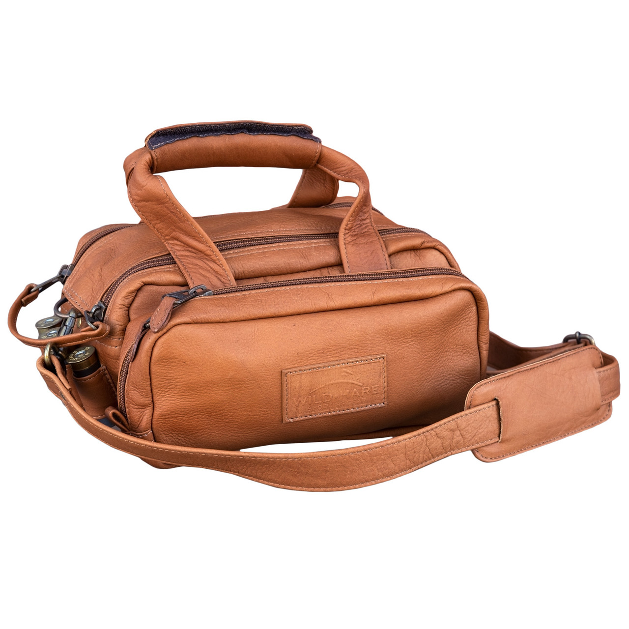 Leather 6 Box Carrier