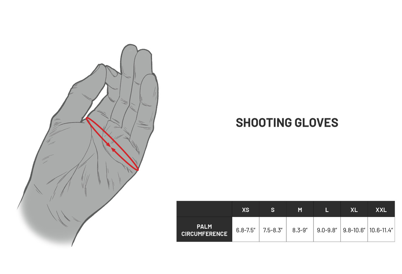 Competition Shooting Gloves