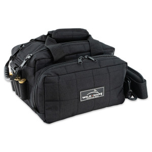 Wild Hare Deluxe 6-Box Carrier - Black, front, detached strap Wild Hare Deluxe 6-Box Carrier - Black, front, detached strap