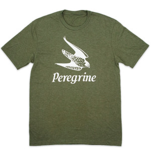 Heathered Olive Peregrine Field Gear Branded T-shirt