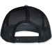 Patch Hat With Mesh Richardson Snap Back, black mesh
