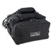 Wild Hare Deluxe 6-Box Carrier - Black, front, no strap Wild Hare Deluxe 6-Box Carrier - Black, front, no strap