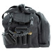 Wild Hare Deluxe 6-Box Carrier - Black, side, YKK double zipper, shell holders Wild Hare Deluxe 6-Box Carrier - Black, side, YKK double zipper, shell holders