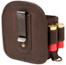 Wild Hare Leather 1-Box Carrier, java, back Wild Hare Leather 1-Box Carrier, java, back