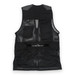 Wild Hare Shooting Gear Range Vest in Black on Black Leather, Back