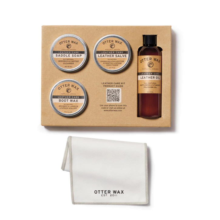 Otter Wax Leather Care Kit