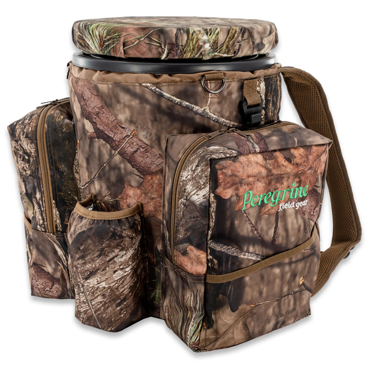 2023 Insulated Venture Bucket Pack (5-gallon), break up country, front angle