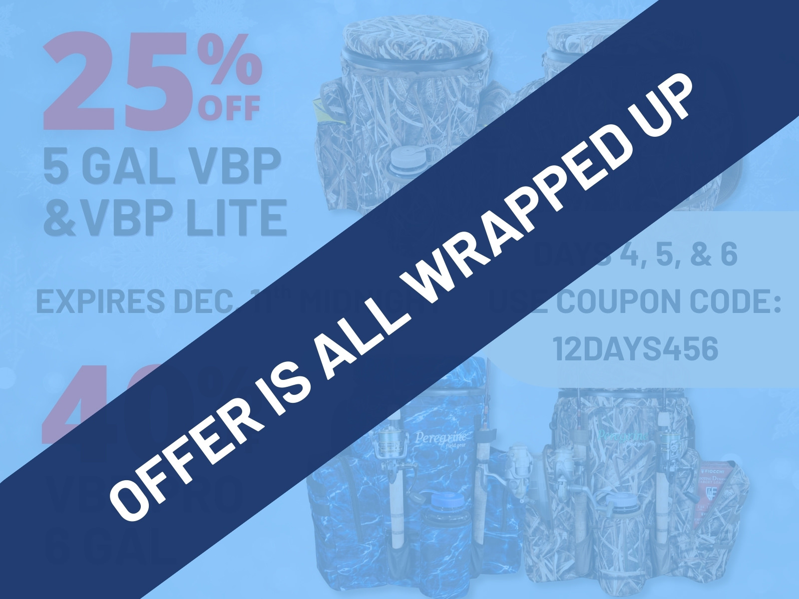 venture bucket pack sale