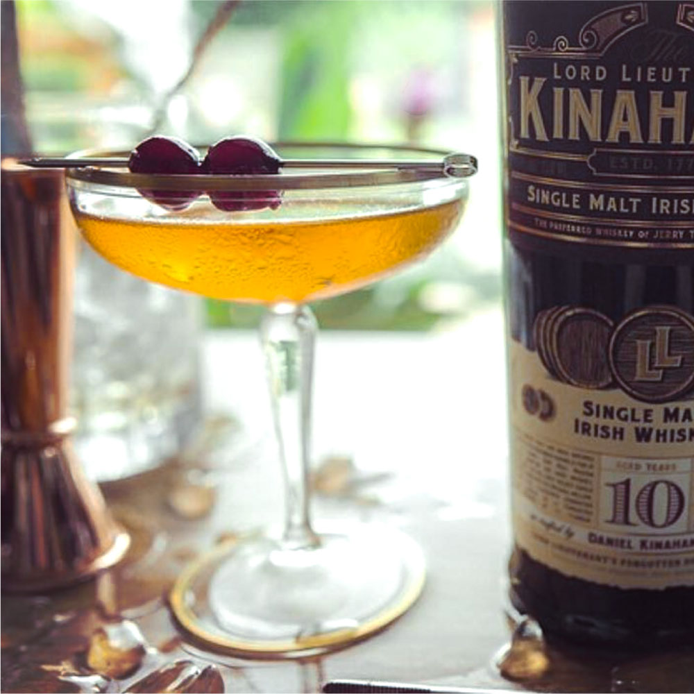 manhattan cocktail by Kinahans