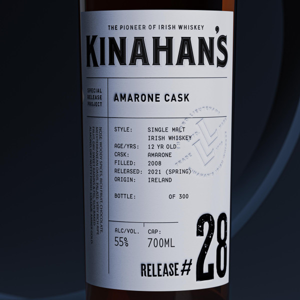 Single Malt Irish Whiskey: SRP #28 Amarone Cask