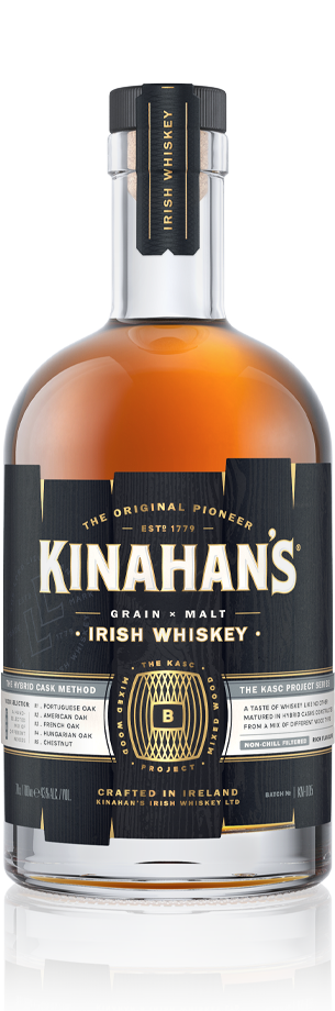 kinahans blended irish whiskey kasc project b