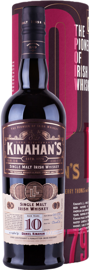 kinahans single malt 10 year old irish whiskey