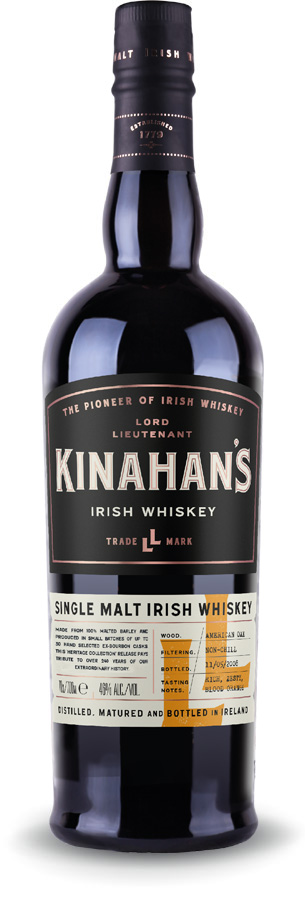 kinahans single malt heritage whiskey